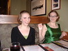 Deborah Mullan > Kari and Sophia at dinner