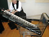 Deborah Kelley > Calum putting the keyboard in . . . a shopping cart?