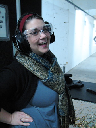 Deborah Mullan > Ellie likes shooting things